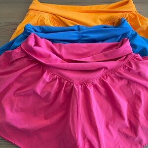 aerie Pink, Blue & Yellow Skirt Set
